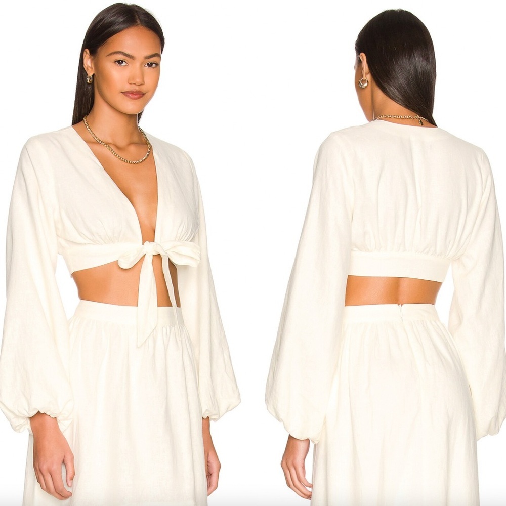 NWT Majorelle Renata Top in Ivory